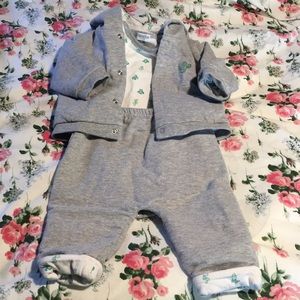 Absorba Paris 3 piece jersey jogger set